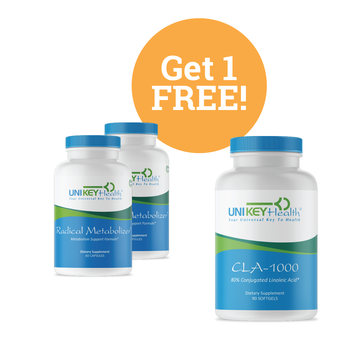 21-02-03-Buy2Get1 Buy 2 Radical Metabolizers, get 1 CLA-1000 Free