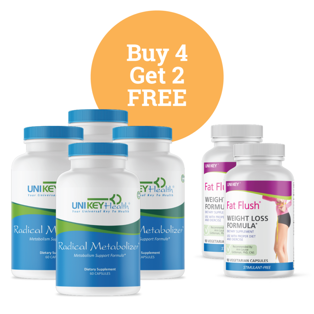 Radical Weight Loss Starter Sale - Buy 4 Radical Metabolizers, get 2 Weight Loss Formula Free