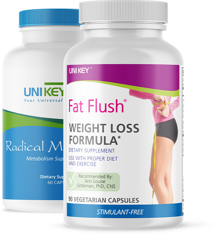 Radical Metabolizer and Fat Flush Weight Loss Formula by UNI KEY Health