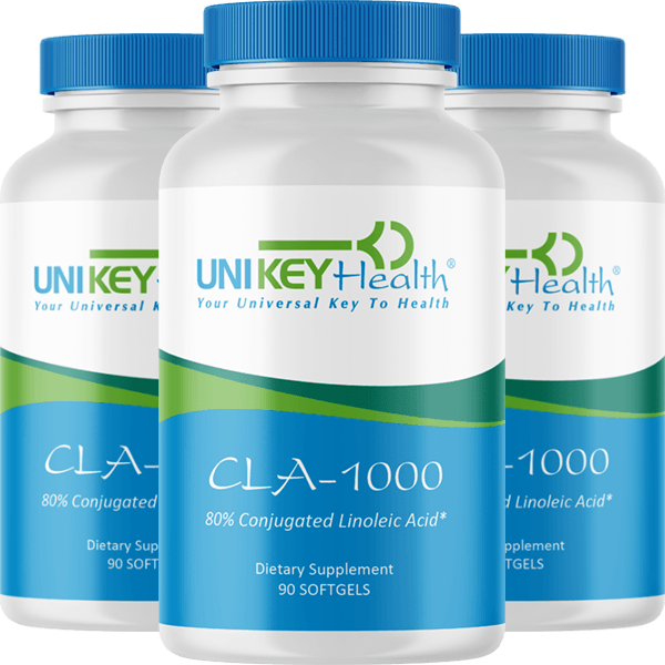 CLA-1000 (Conjugated Linoleic Acid) 90-Day Supply (3 bottles)