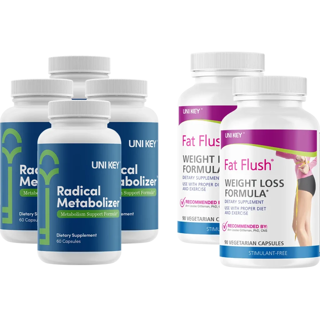 Buy 4 Radical Metabolizers and get 2 Weight Loss Formulas FREE during our sale!